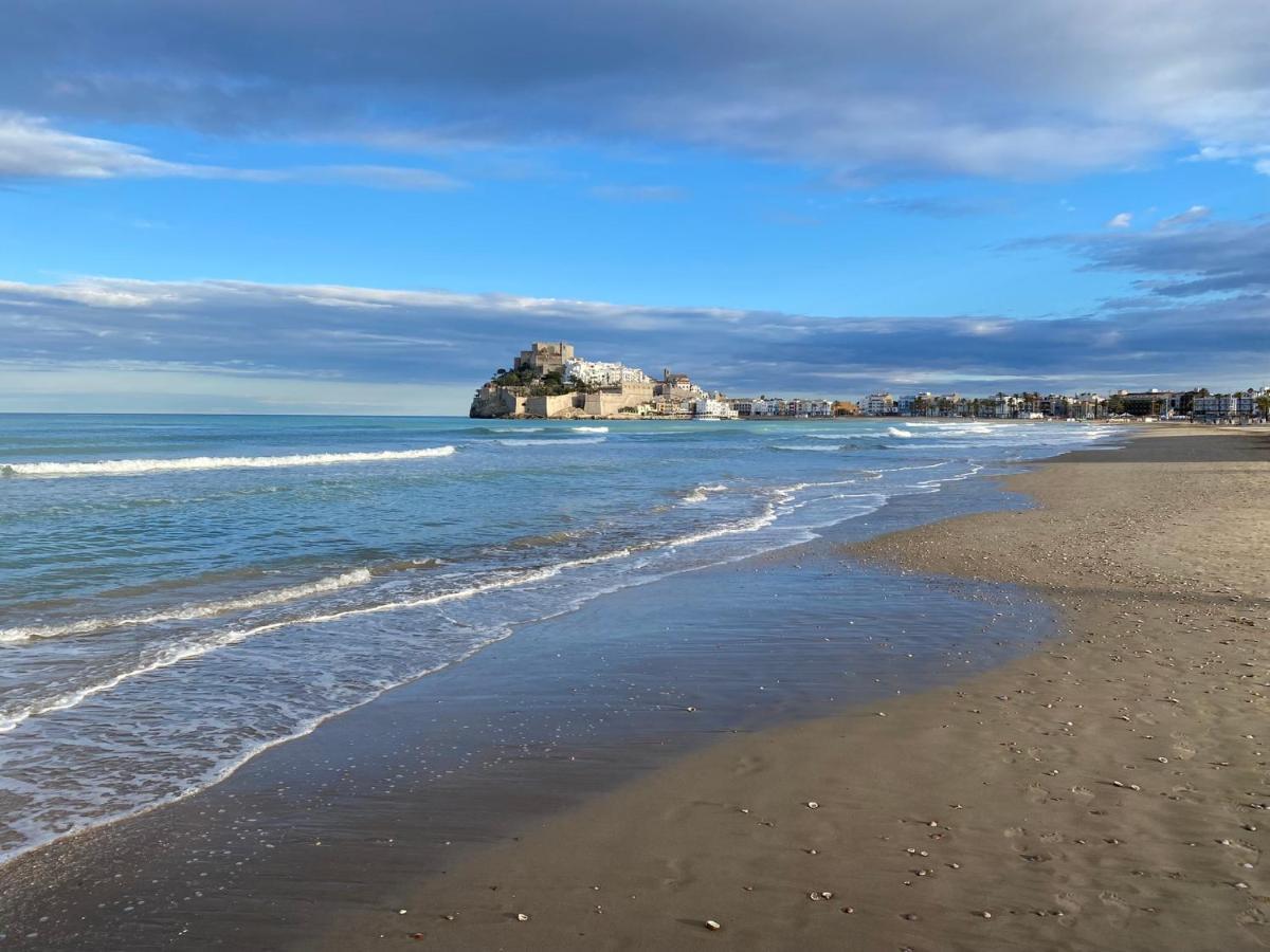 Apartamento Duplex En Primera Linea De Playa Peñíscola Buitenkant foto